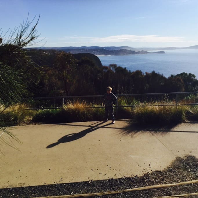Nearby Captain Cook Lookout , popular whale watching spot !