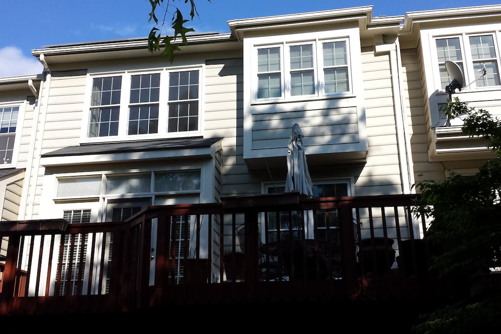 View of the backside of the house.
