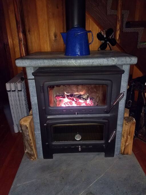 wood stove