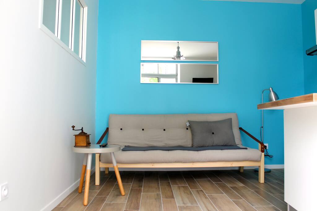 Le salon est cosy