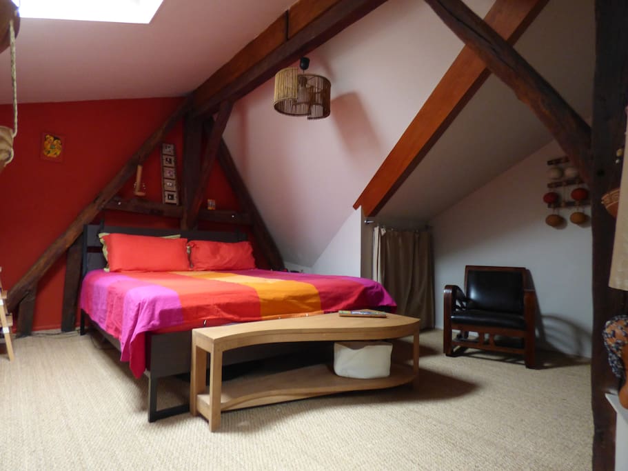chambre .lit doublé électrique