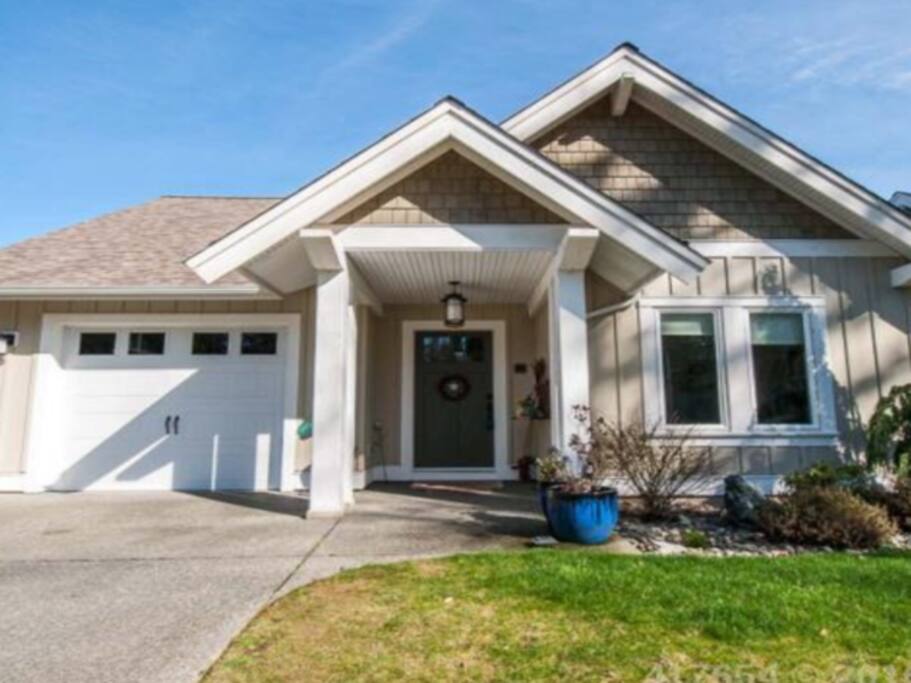 Our new home in the award winning gated community of Qualicum Landing.