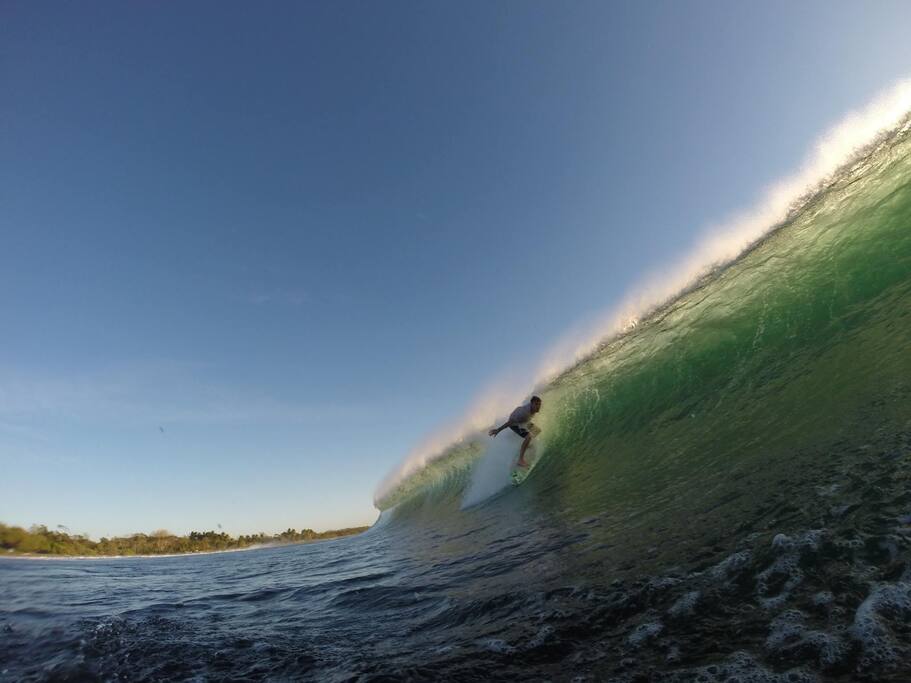surf spot Marbella 1 km away from the house