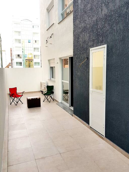 Balcon terraza de 30 mtrs.