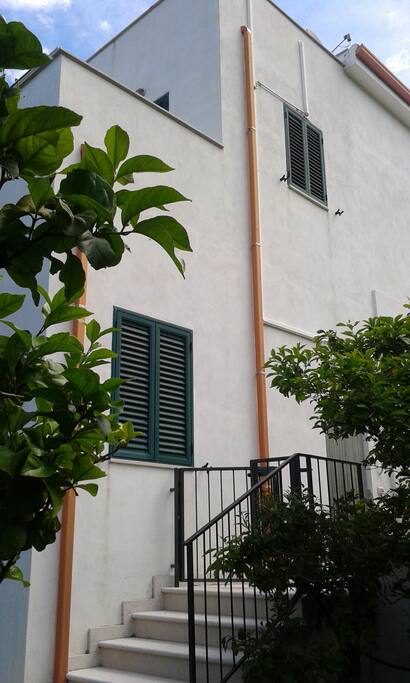 Appartamento visto dal giardino