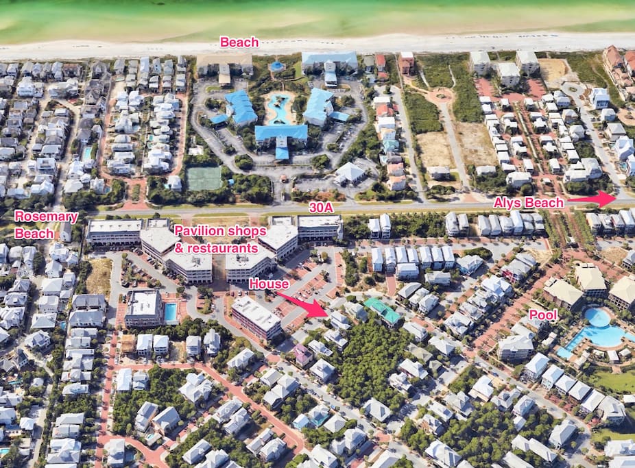 Centrally located to all the 30A fun!