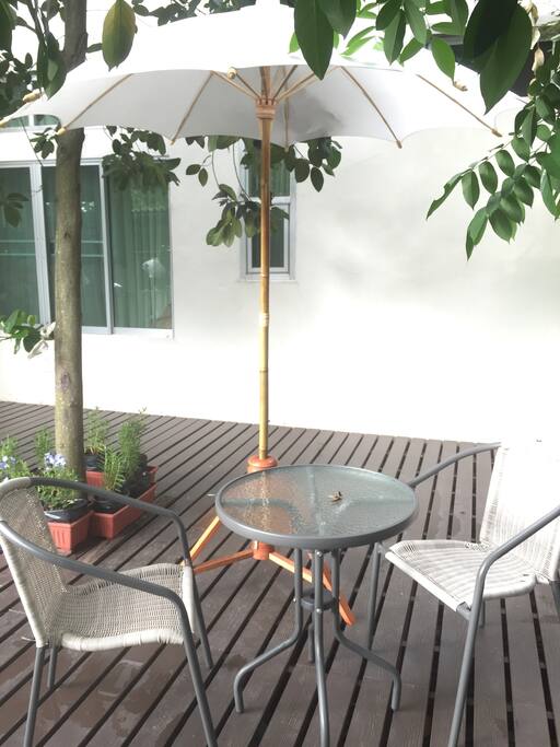 Backyard free space