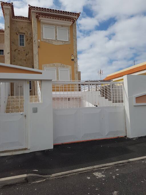 Entrada de la casa.