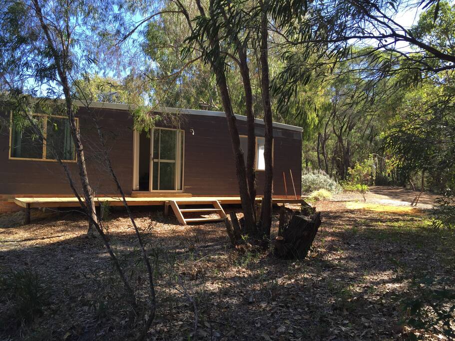 Great bush setting from the side deck