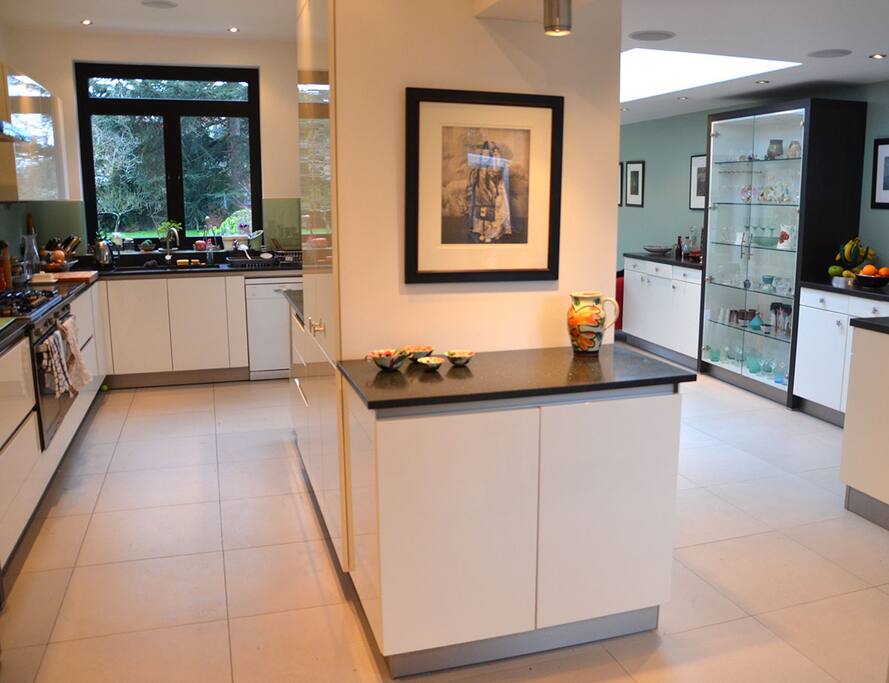Kitchen and dining area