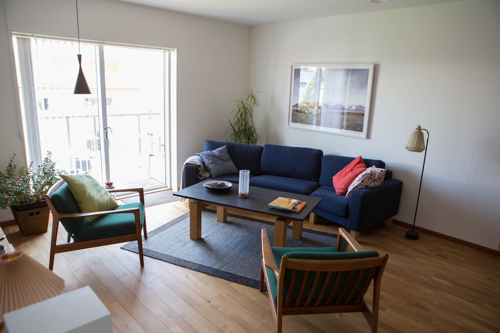 The living room