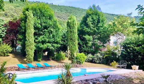 House with pool between Gard and Ardèche
