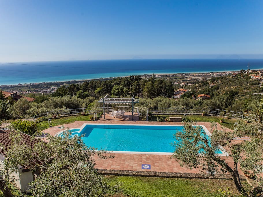 vista piscina