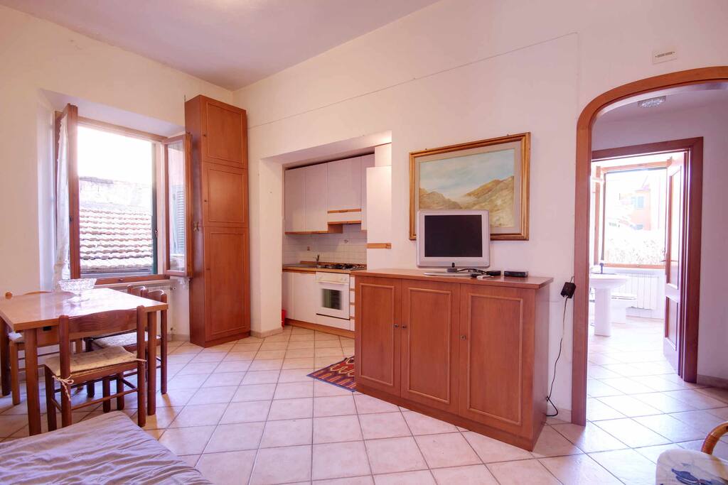 soggiorno e zona pranzo