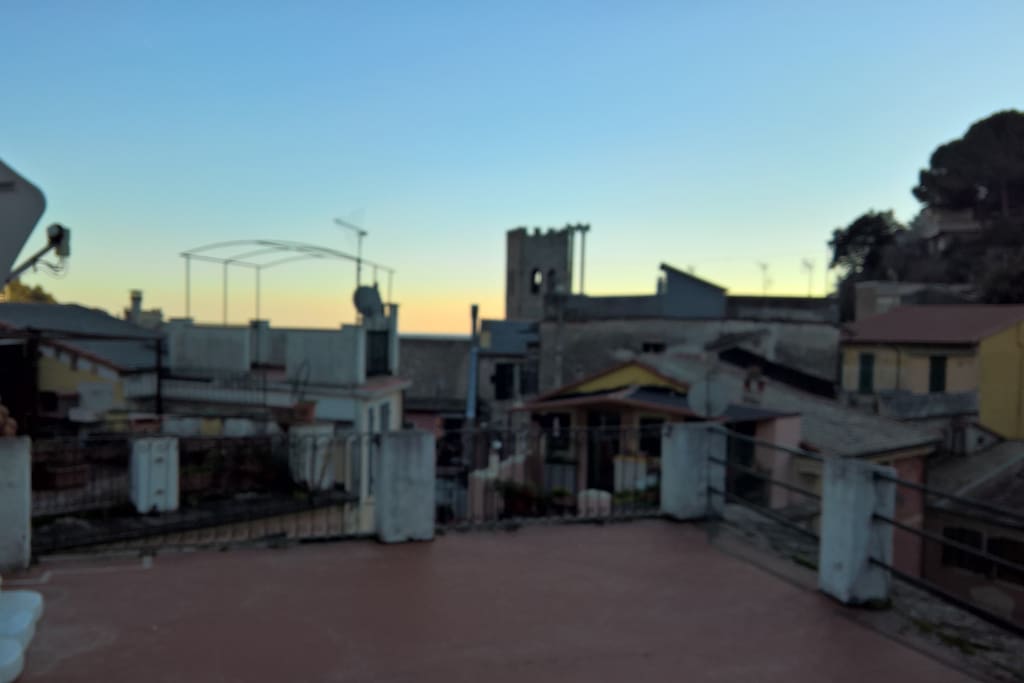 40 square meters terrace