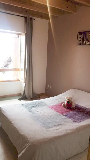 Chambre lit double