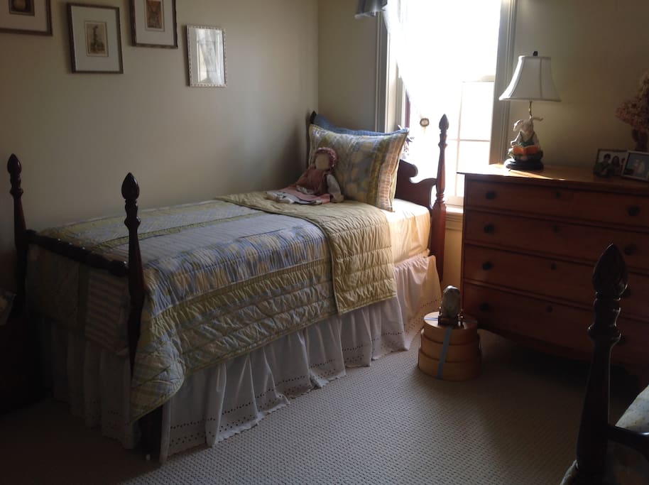 Second twin bed