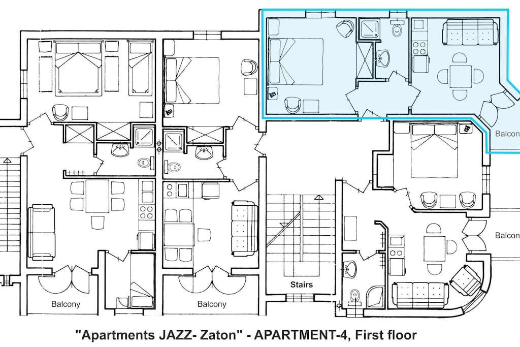 Apartment A4-Layout