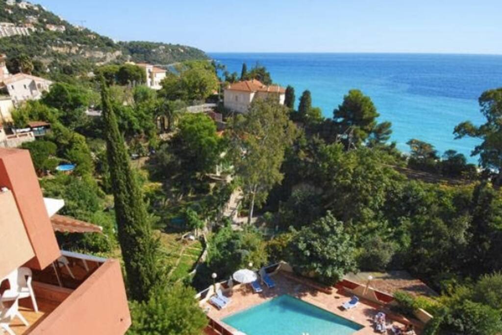 vue du balcon