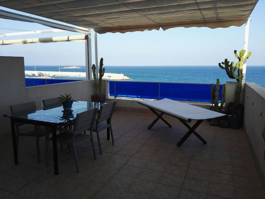 vistas al mar de la terraza 2