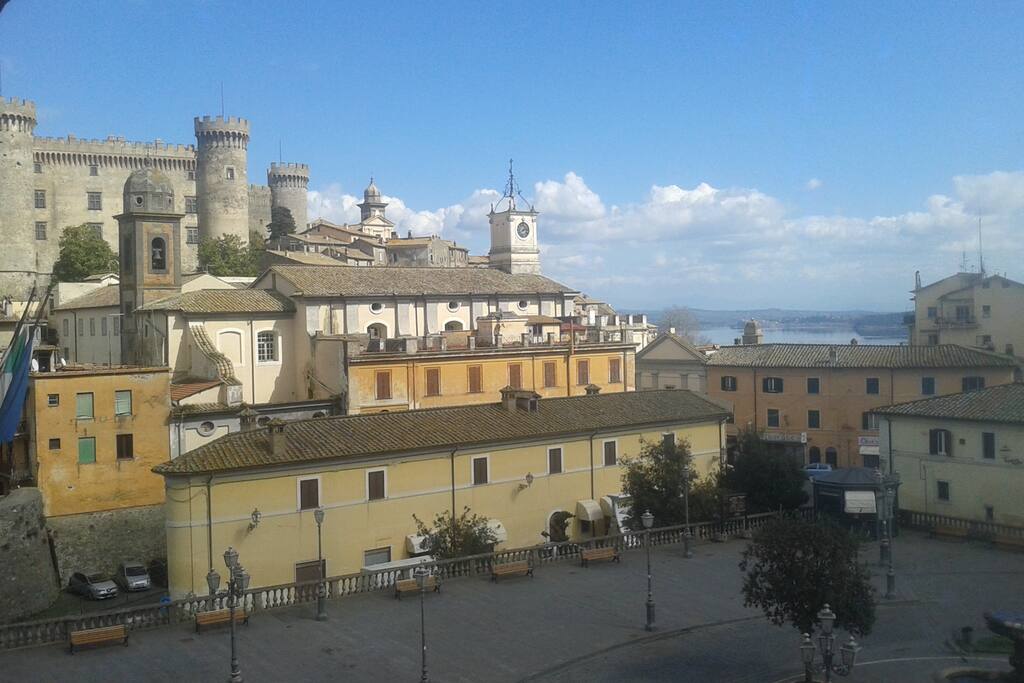 view from the house