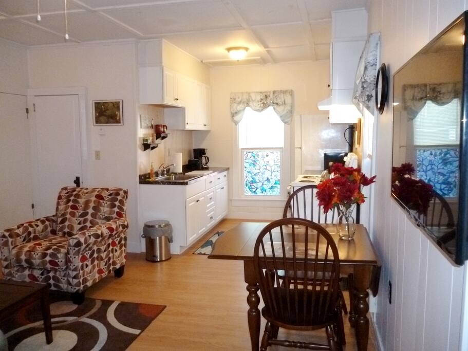 Across Dining Area to Kitchen