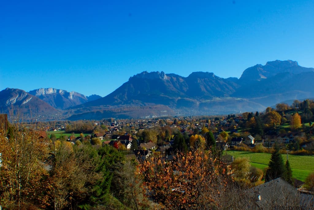 Vue depuis chambres du haut