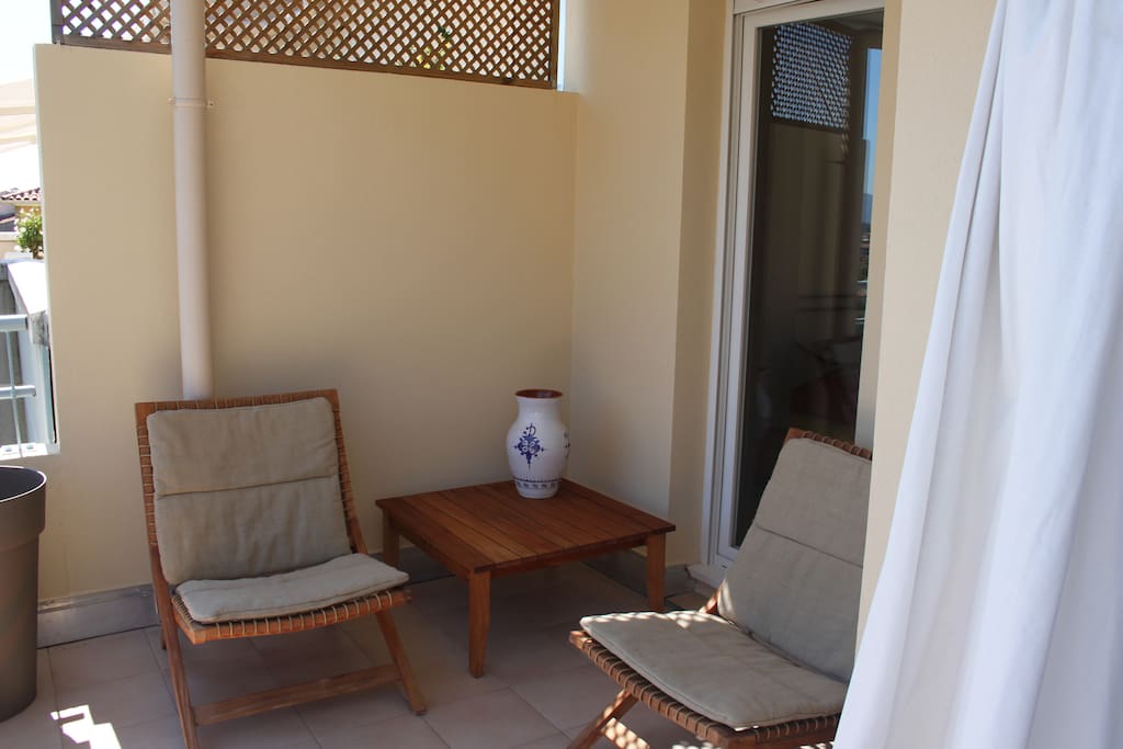 Petit coin salon extérieur