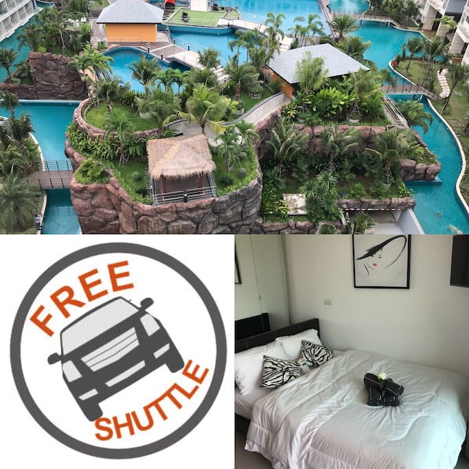 Free shuttle for check in only from Jomtien Beach
