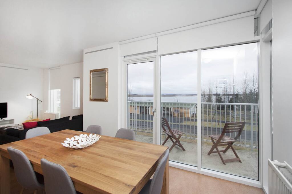 All our apartments have either a balcony or a terrace. Let us know what you prefer