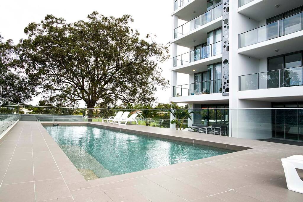 Pool and BBQ area