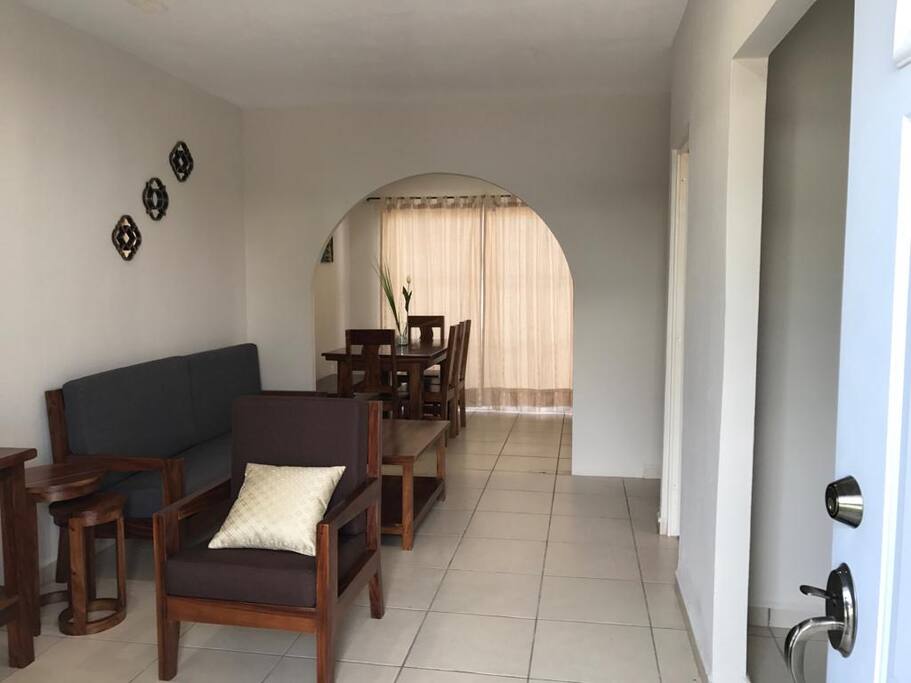 Estancia amplia y confortable