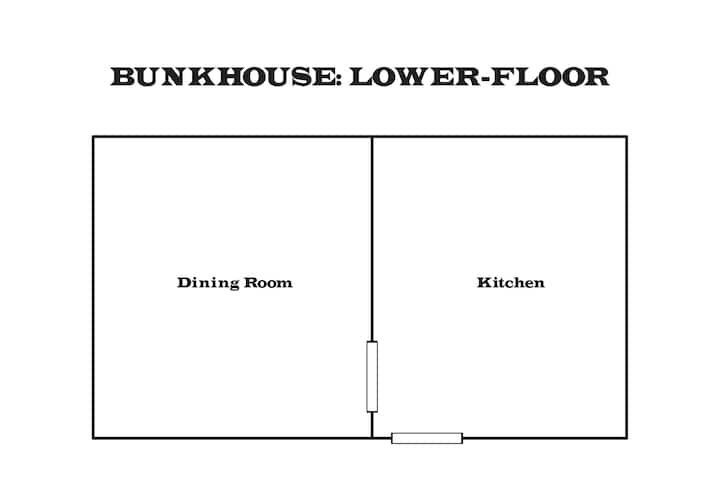 Camp Wandawega Bunkhouse Mid Level