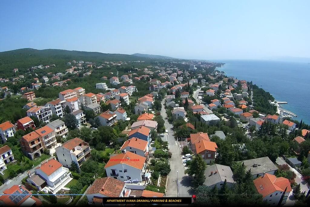 Apartment's Ivana Dramalj, bird eye