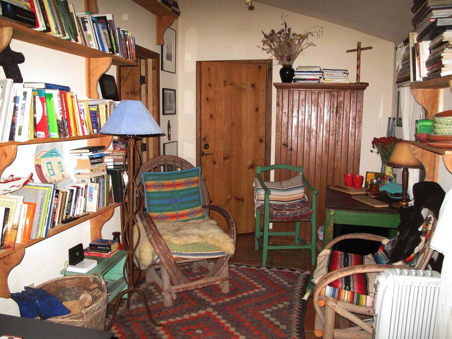 library where breakfast is served