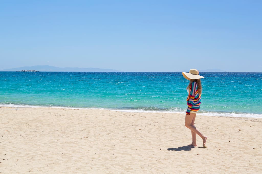 Agios Prokopios Beach | Just 7 min walking distance from Lagos Mare