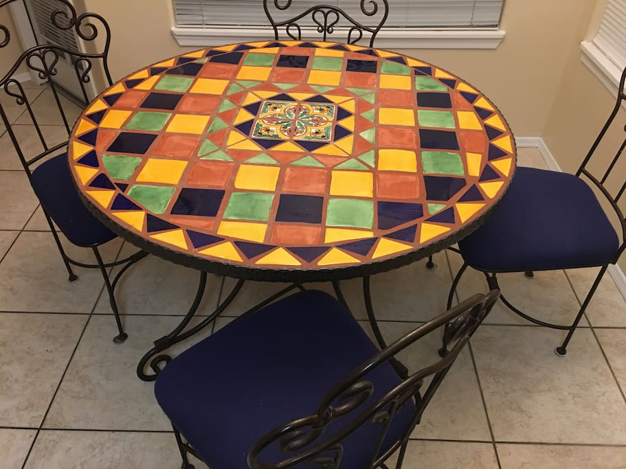 Kitchen table with seating for 4