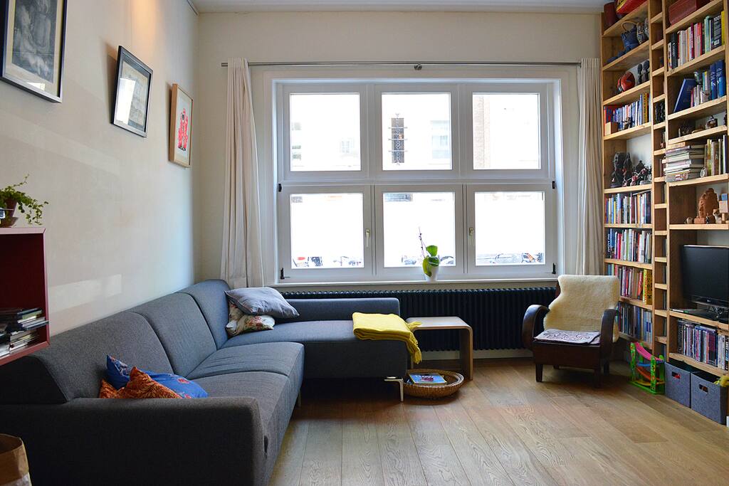 The overview of the living room