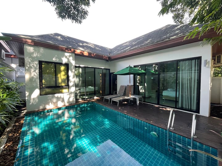 Private Pool Villa 2 Bedrooms Near Big Buddha#12 - Phuket