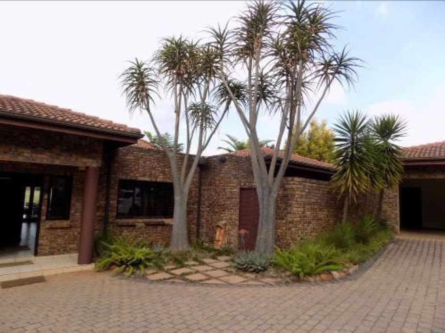 Driveway & house view