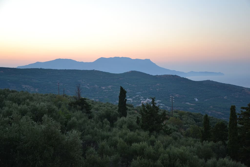 Sunset view.