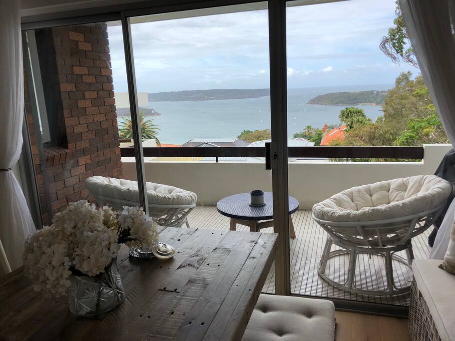 View from the dining room