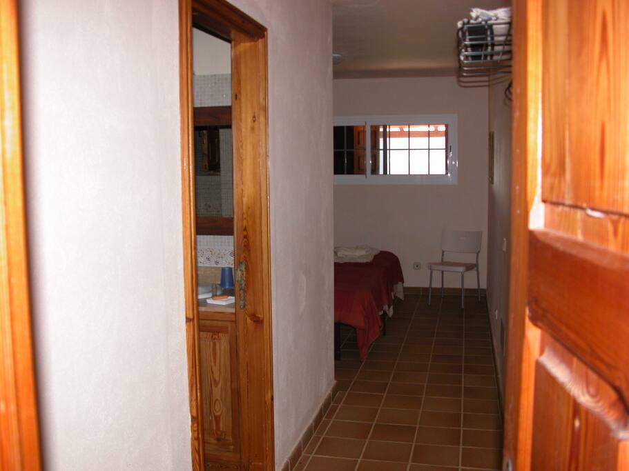 Perspectiva entrada dormitorio