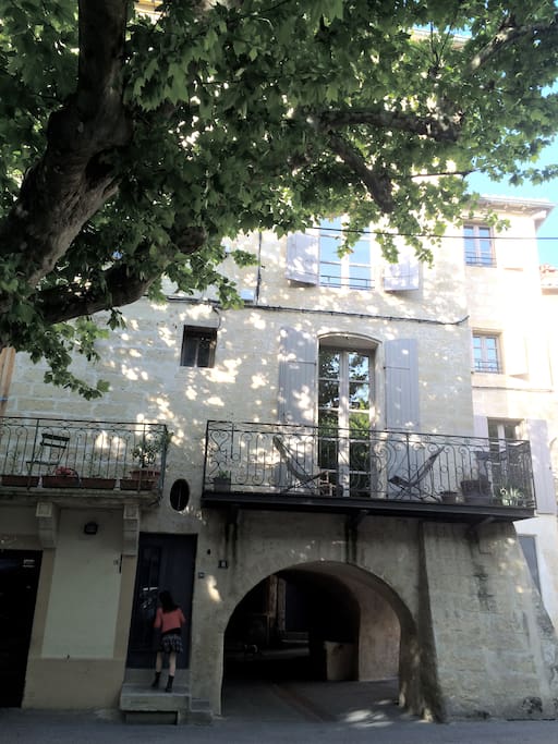 Front of the house