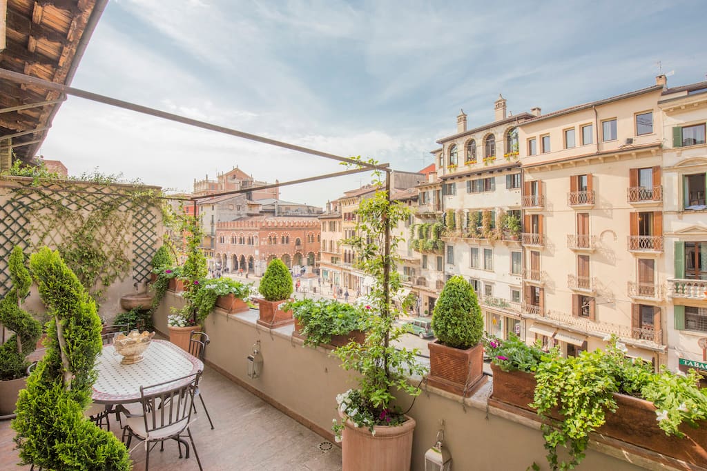 Lunch, Aperitivo of Dinner on this terrace is magical anytime of the year, we can help you organise it