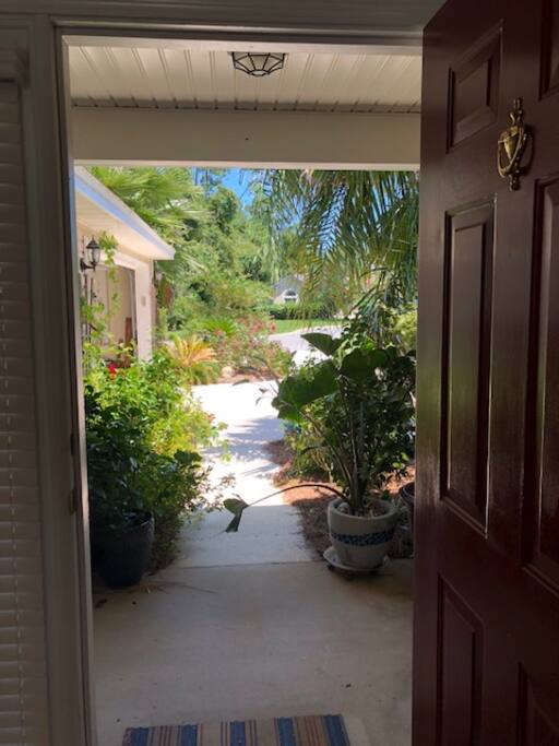 Front Door looking out