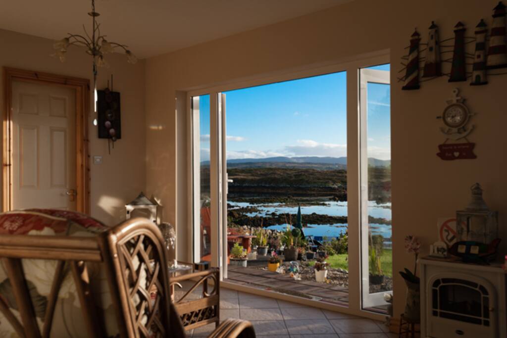Sitting Area with a Sea View