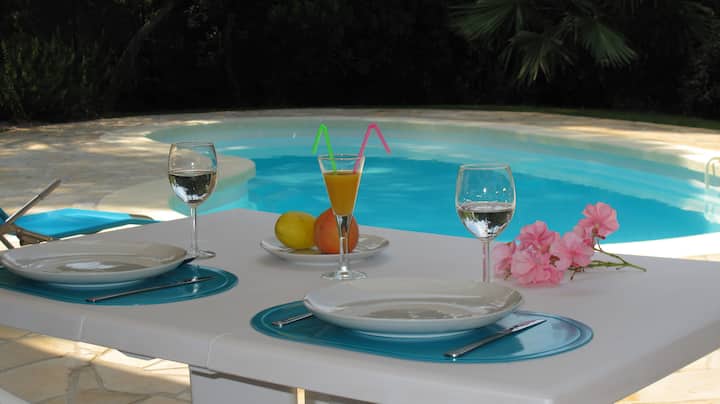 Appartement Villa Saint-raphaël - Vue Sur Piscine - Saint-Raphaël