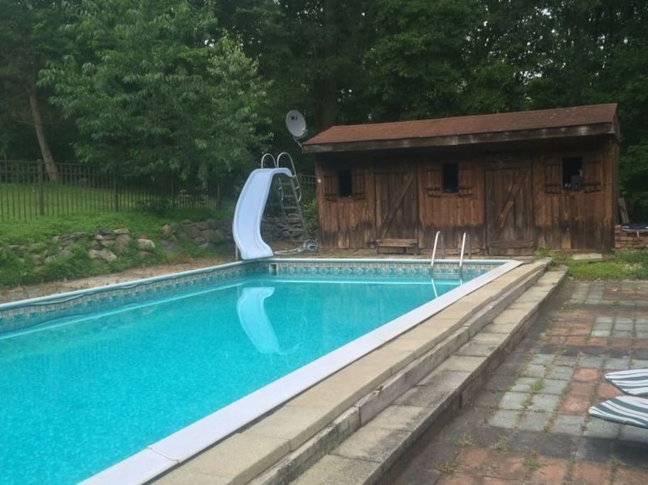 Private in ground pool