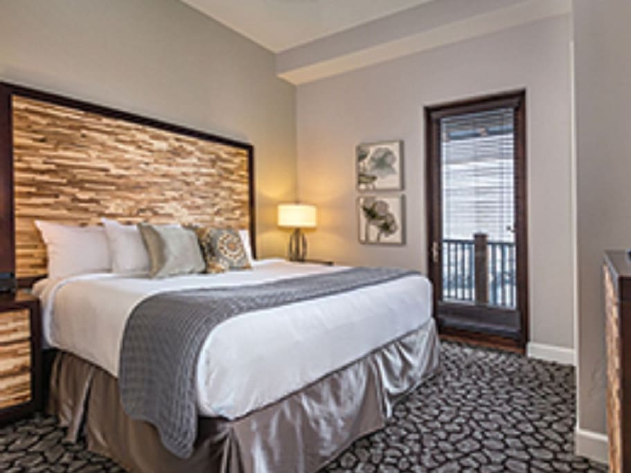 master bedroom with king bed